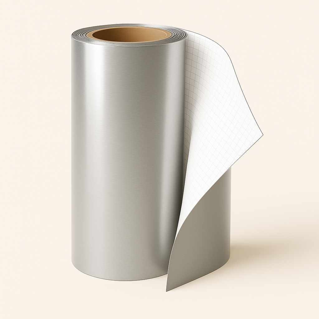 Oracal 641 Ekonomik Renkli Kesim Folyosu 090 Gümüş Gri - Parlak - 5 Metre - 126 cm