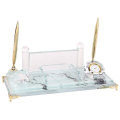 BULUT KRİSTAL MASA SETİ