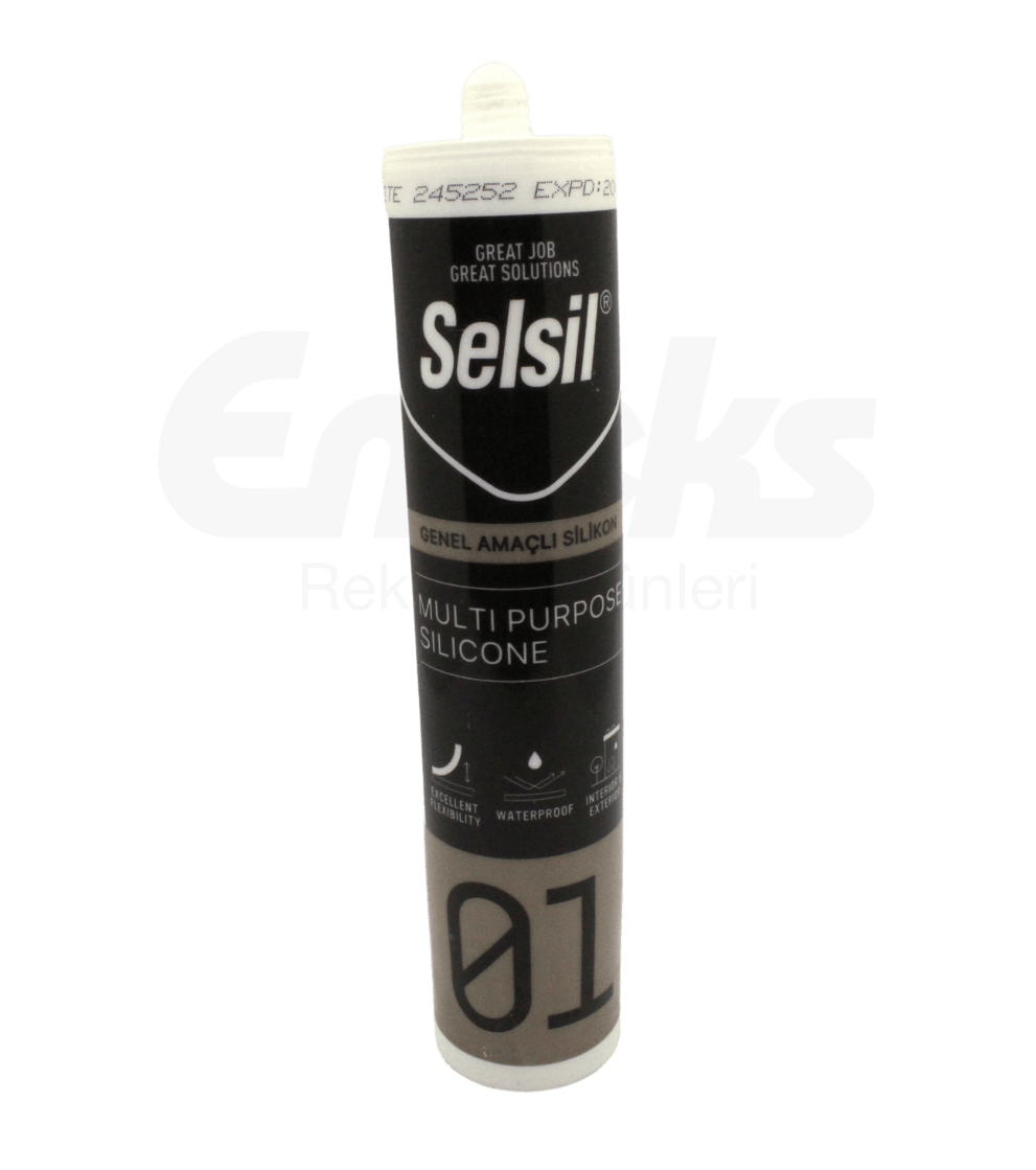 Selsil Genel Amaçlı Silikon – 280 gr