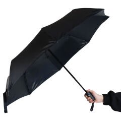 ASPENDOS SİYAH TAM OTOMATİK ŞEMSİYE