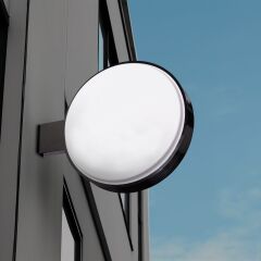 Alüminyum Gövdeli Işıklı Yuvarlak Tabela Snapper – 55 cm