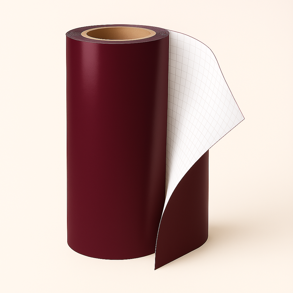 Oracal 641 Ekonomik Renkli Kesim Folyosu 312 Bordo - Mat - 50 Metre - 126 cm