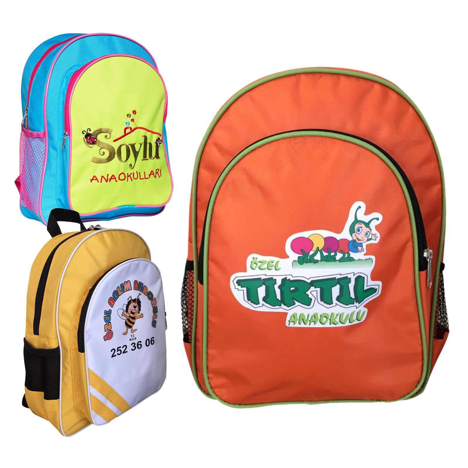 BAMBU MAVİ ANAOKULU ÇANTASI