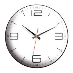 KRİYOS207 PLASTİK KASA DUVAR SAATİ (350 MM)