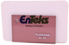 PLEKSAN A-15 Özel Renk Pleksi Levha 135x200 cm 2,8 mm