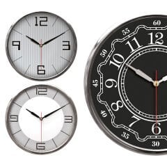 THOR707 METAL ÇERÇEVE DUVAR SAATİ (320MM)