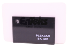 PLEKSAN BK-502 Yarı Saydam Siyah Pleksi Levha 135x200 cm 2,8 mm