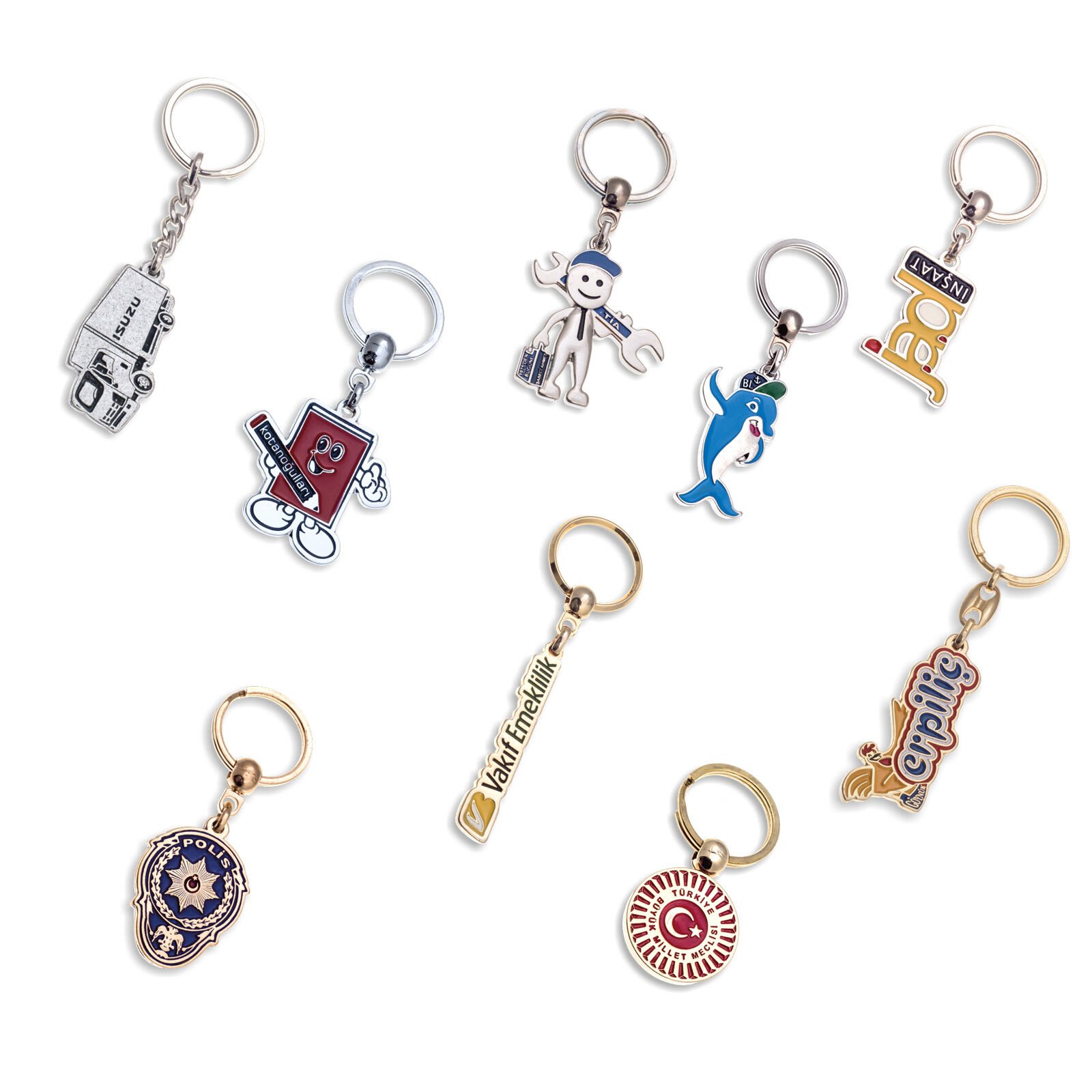 SİCİLYA ÖZEL DÖKÜM ANAHTARLIK