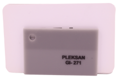 PLEKSAN GI-271 Gri Pleksi Levha 135x200 cm 2,8 mm