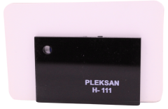 PLEKSAN H-111 Siyah Pleksi Levha 135x200 cm 2,8 mm