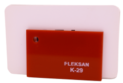 PLEKSAN K-22 Canlı Kırmızı Pleksi Levha 135x200 cm 2,8 mm