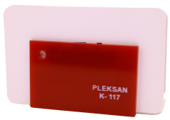 PLEKSAN K-117 Koyu Kırmızı Pleksi Levha 135x200 cm 2,8 mm