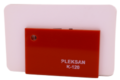 PLEKSAN K-120 Kırmızı Pleksi Levha 135x200 cm 2,8 mm
