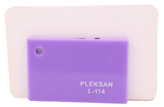 PLEKSAN L-114 Açık Mor Pleksi Levha 135x200 cm 2,8 mm