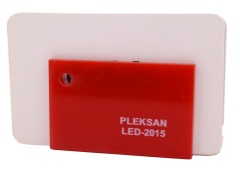 PLEKSAN LED-2015 Kırmızı Pleksi Levha 135x200 cm 2,8 mm