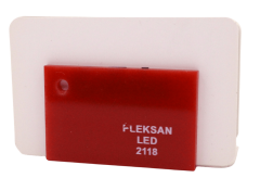 PLEKSAN LED-2118 Kırmızı Pleksi Levha 135x200 cm 2,8 mm