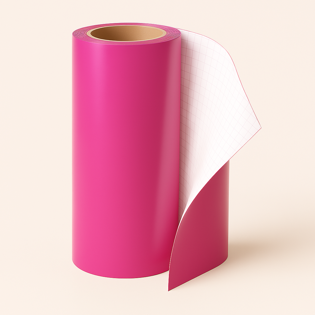 Oracal 641 Ekonomik Renkli Kesim Folyosu 045 Açık Pembe - Parlak - 50 Metre - 126 cm