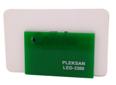 PLEKSAN LED-3380 Yeşil Pleksi Levha 135x200 cm 2,8 mm