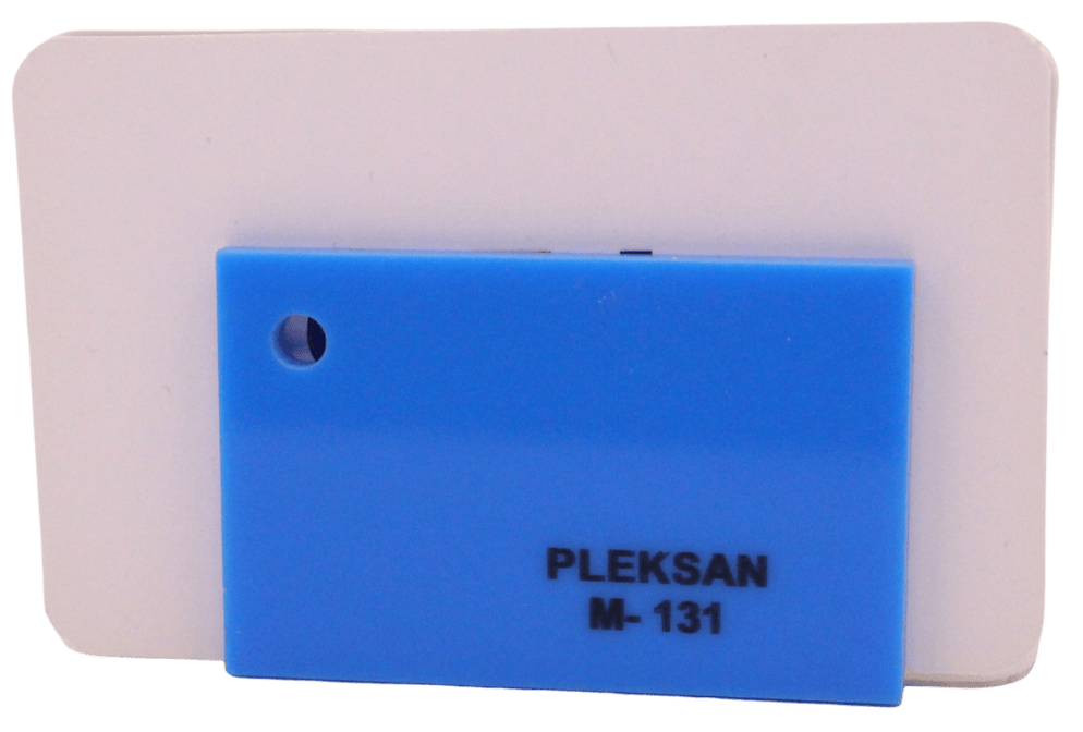 PLEKSAN M-131 Mavi Pleksi Levha 135x200 cm 2,8 mm