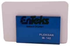 PLEKSAN M-142 Transparan Orta Mavi Pleksi Levha 135x200 cm 2,8 mm
