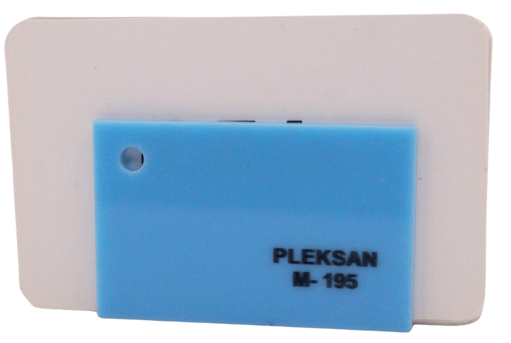 PLEKSAN M-195 Açık Mavı Pleksi Levha 135x200 cm 2,8 mm