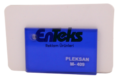 PLEKSAN M-409 Transparan Mavi Pleksi Levha 135x200 cm 2,8 mm
