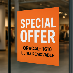 ORACAL® 1610 Yumuşak PVC Grafik Folyosu (Ultra Sökülebilir)