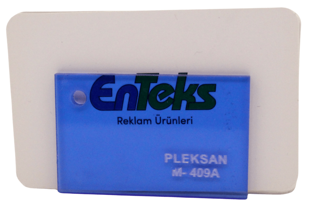 PLEKSAN M-409A Transparan Açık Mavi Pleksi Levha 135x200 cm 2,8 mm