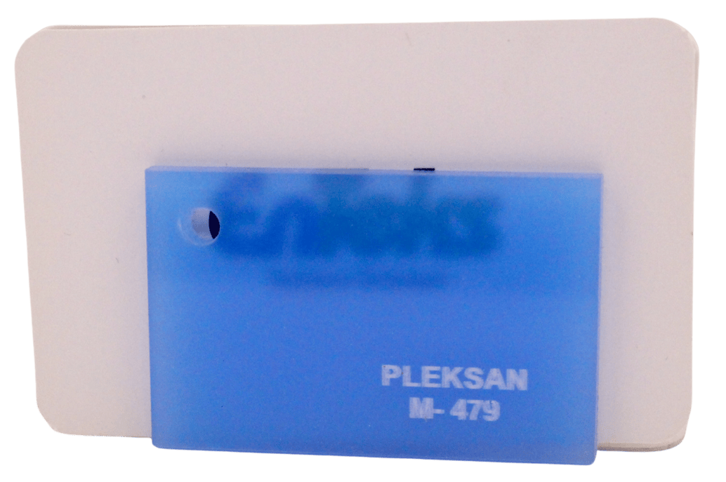 PLEKSAN M-479 Buzlu Açık Mavi Pleksi Levha 135x200 cm 2,8 mm