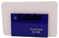 PLEKSAN M-509 Transparan Koyu Mavi Pleksi Levha 135x200 cm 2,8 mm