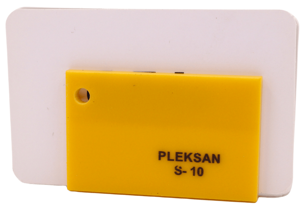 PLEKSAN S-10 Sarı Pleksi Levha 135x200 cm 2,8 mm