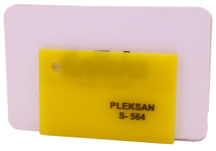 PLEKSAN S-564 Açık Sarı Pleksi Levha 135x200 cm 2,8 mm