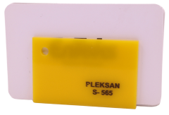 PLEKSAN S-565 Sarı Pleksi Levha 135x200 cm 2,8 mm