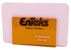 PLEKSAN SS-20 Transparan Sarı-Turuncu Pleksi Levha 135x200 cm 2,8 mm