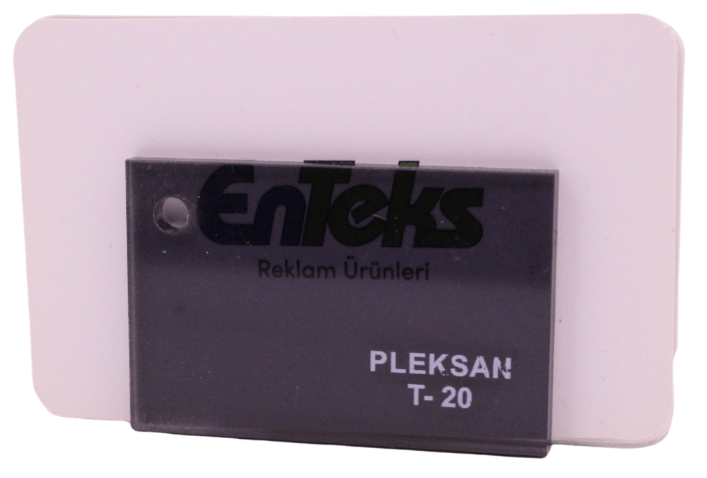 PLEKSAN T-20 Transparan Koyu Füme Pleksi Levha 135x200 cm 2,8 mm