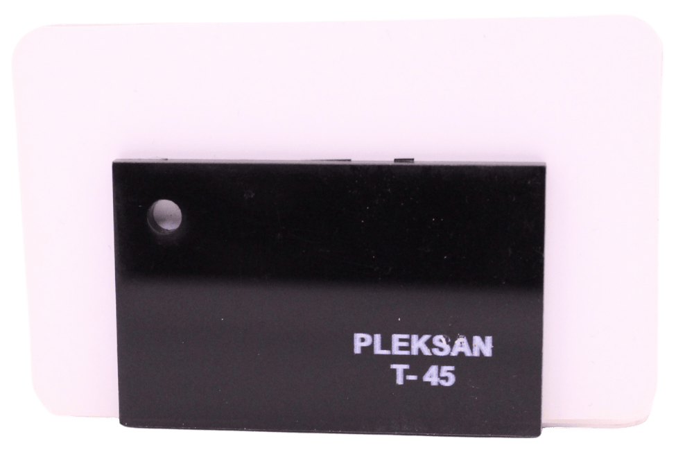 PLEKSAN T-45 Siyah Pleksi Levha 135x200 cm 2,8 mm