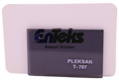 PLEKSAN T-707 Transparan Koyu Füme Pleksi Levha 135x200 cm 2,8 mm