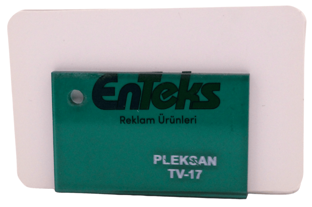 PLEKSAN TV-17 Transparan Yeşil Pleksi Levha 135x200 cm 2,8 mm