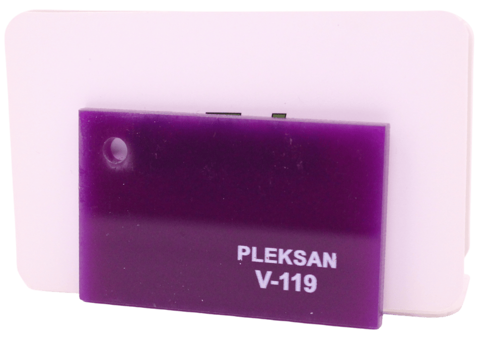 PLEKSAN V-119 Mor Pleksi Levha 135x200 cm 2,8 mm