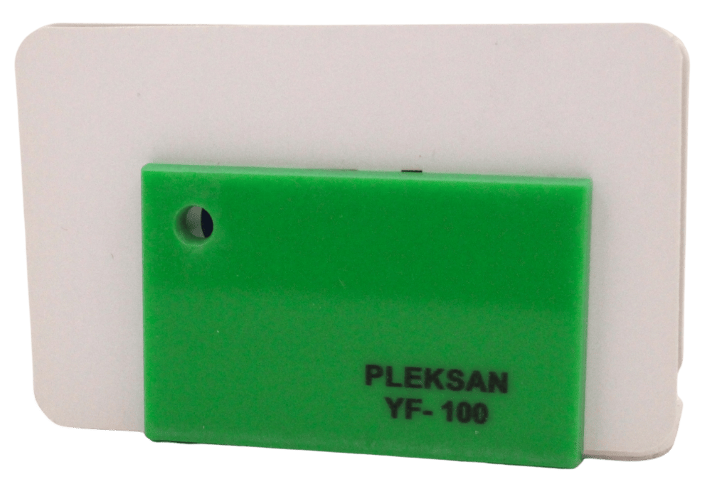 PLEKSAN YF-100 Yeşil Pleksi Levha 135x200 cm 2,8 mm