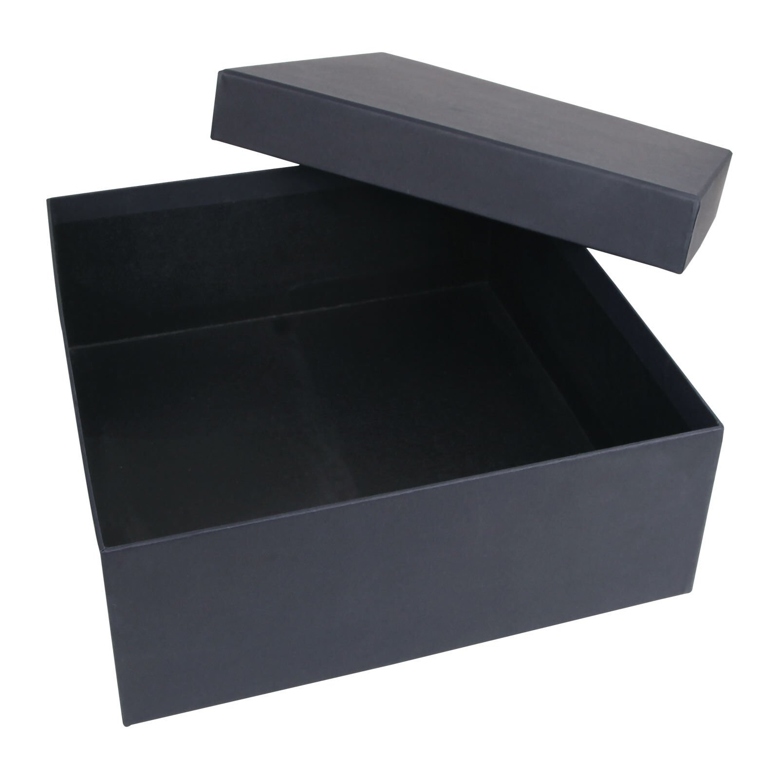 SEDİR SİYAH GEÇME KAPAK KUTU (30X30X10 CM)