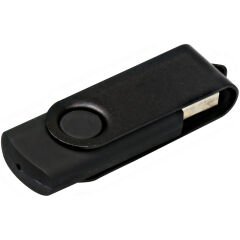 EŞREFOĞULLARI SİYAH DÖNER KAPAKLI USB BELLEK (32 GB)