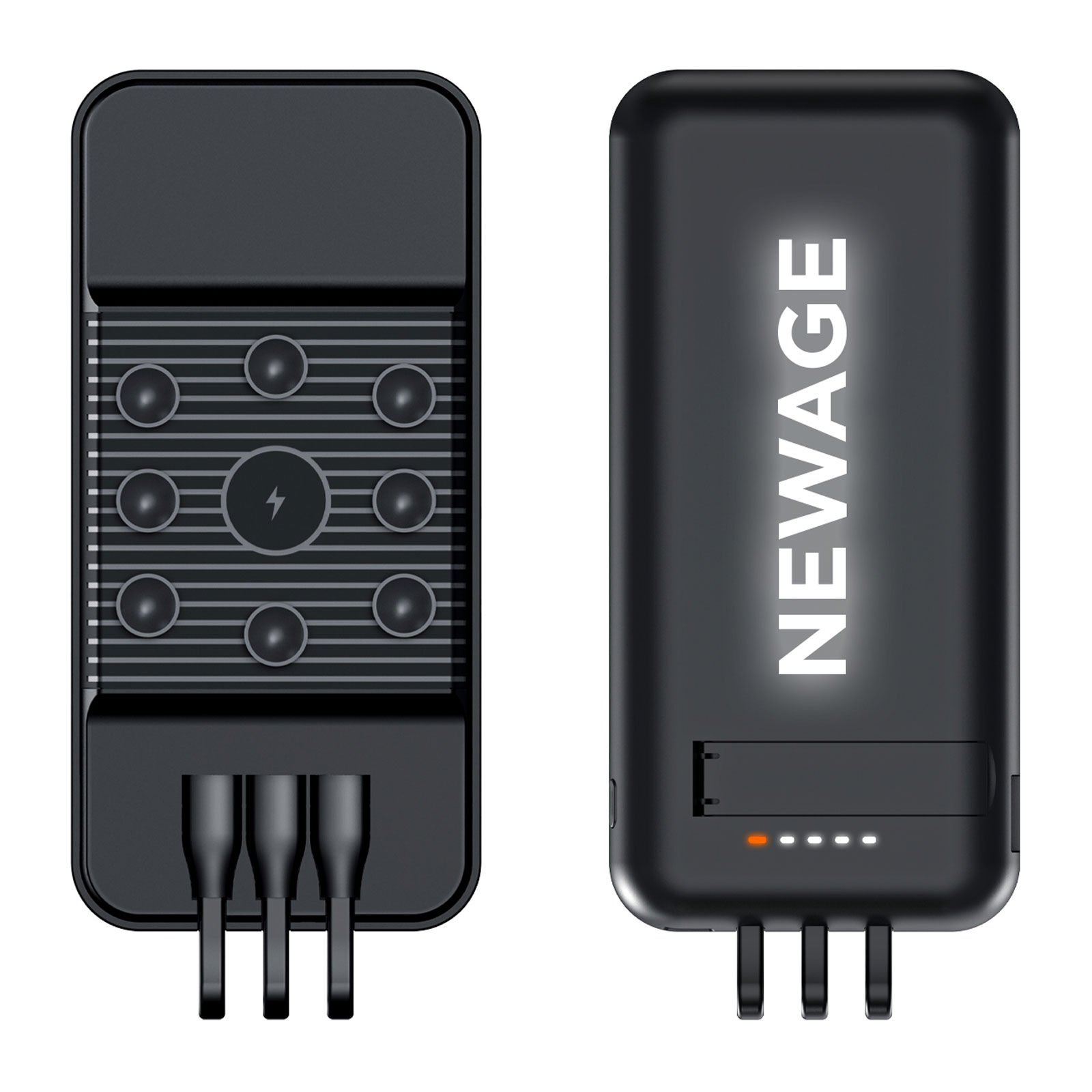 ÇİRİŞ 10.000 MAH SİYAH WIRELESS STANDLI POWERBANK