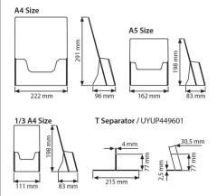 Snapper Masa Üstü Broşürlük