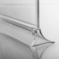 Snapper Upright Dikey Föylük A4-A5-A6 | Şeffaf Masaüstü Menü ve Bilgilendirme Standı