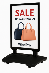 Snapper Windpro Yeni Nesil Kaldırım Panosu