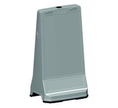 Levhalı Reklam Dubası 90x49 cm | Evelux 12426 DB A | Ağırlıklı PPC Gövde