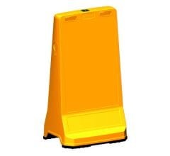 Levhalı Reklam Dubası 90x49 cm | Evelux 12426 DB A | Ağırlıklı PPC Gövde