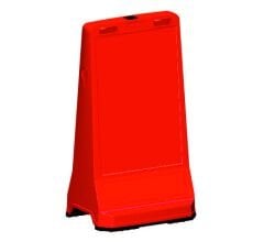 Levhalı Reklam Dubası 90x49 cm | Evelux 12426 DB A | Ağırlıklı PPC Gövde