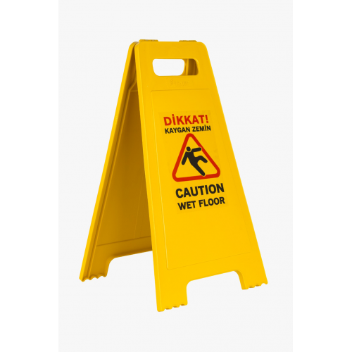 Kaygan Zemin Uyarı Levhası - Baskılı UT 4001